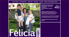 Desktop Screenshot of electfeliciabrabec.com